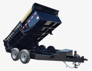 Remorque agricole basculante hydraulique neuve et robuste Shenzhen Longood 7x12 7x14 6x12 6x14 pour tracteur agricole - Product Image 5