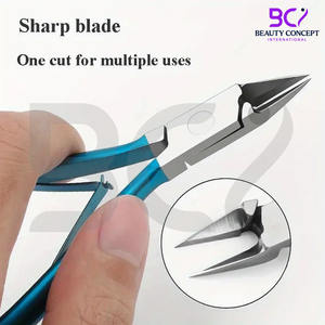 Cortauñas de Precisión de Acero Inoxidable para Uñas Encarnadas y Gruesas, Removedor de Piel Muerta, Herramienta de Pedicura y Manicura, Cortacutículas con Apertura de Mandíbula Ancha - Product Image 3