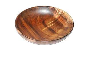 Nouvel ensemble de bols en bois jetables élégants pour la maison, la cuisine et la table à manger, style bohème fait à la main, bols de service durables - Product Image 4