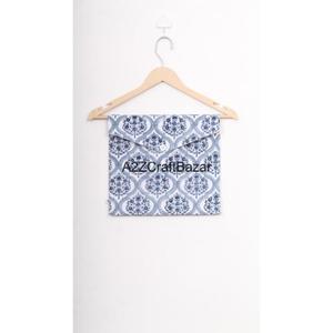 Ensemble de pyjama en coton non tissé à manches courtes à motif floral pour l'été, imprimé, 100% coton, doux, respirant, séchage rapide, vêtements de nuit de luxe, à porter au quotidien - Product Image 5