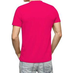 Camiseta de manga corta con cuello redondo para hombre, Camiseta de algodón liso, camiseta ligera para hombre con mangas cortas, camisetas transpirables - Product Image 3