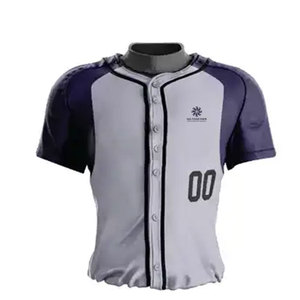 Ensemble d'uniformes de baseball personnalisés pour hommes – Coupe confortable, tissu respirant, tenue de sport pour entraînement d'équipe - Product Image 4