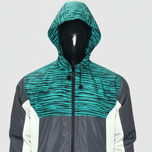 Chaqueta cortavientos transpirable Conjuntos cortos cortavientos de dos piezas Chándales cortavientos al por mayor para mujeres y hombres - Product Image 2