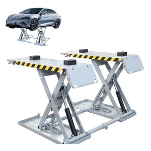 Harga pabrik 3500kg gunting angkat Mobil Portabel naik sedang hidrolik bergerak harga rendah - Product Image 5