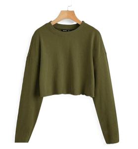 New Deal Diseño personalizado Manga completa Cualquier tamaño Cómodo Crop Top Camisetas Algodón para mujeres Hecho en Bangladesh - Product Image 1