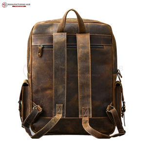 Mochila de Cuero Personalizada de Nueva Llegada, Mochila Vintage de Diseñadores Hecha a Mano, Bolsos de Cuero de Lujo, Mochila de Alta Calidad Ihs-0370 - Product Image 3