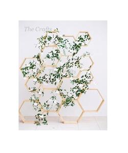 Attractive Design <b>Backdrop</b> In Iron Gold Color <b>Backdrop</b> With Artificial Flower Use At Reasonable Prices - Product Image 1