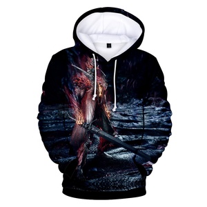 Custom <b>Men's</b> All-Over Printing Pullover Hoodie 100% Cotton Full Digital Sublimation Sweatshirt with Lined Collar - Product Image 3