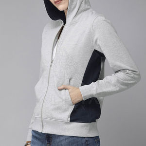 Sudaderas Extra Grandes Ligeras para Mujer, Cómodas, Transpirables, Ropa Casual de Calle para Invierno con Logotipo Frontal y Capucha - Product Image 2