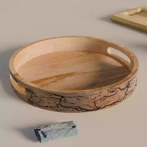 ถาดเสิร์ฟพร้อมไม้หลากสีสำหรับบ้านโรงแรมหรือร้านอาหารสำหรับเสิร์ฟอาหาร - Product Image 6