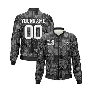 แจ็กเก็ตทีมตัวแทนของผู้ชายระดับพรีเมี่ยมในเมืองดีไซน์หรูหราแนวสตรีทคอตั้งด้านหน้าปักผ้าขนสัตว์กันลมระบายอากาศได้ดี100% ฤดูร้อน - Product Image 1