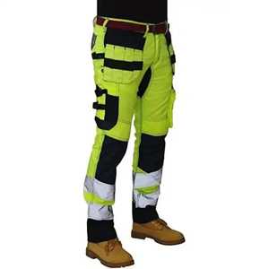 Wholesale Reflective Work Trousers Fire Resistant <b>Pants</b> <b>Hi</b>-<b>Vis</b> Cotton High Quality Cargo Trousers Work <b>Pants</b> for Men Workwear - Product Image 1