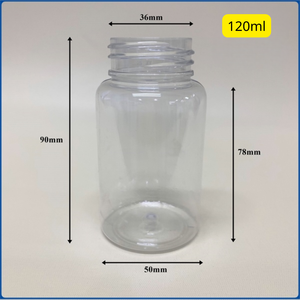 ขายส่งขวดยาใส 120 มล. ขวดยา PET พร้อมฝาเกลียวขนาดที่กําหนดเองผลิตในเวียดนามในราคาที่ดีที่สุด - Product Image 4
