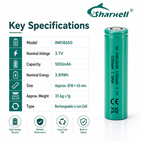 بطارية ليثيوم أيون أسطوانية قابلة لإعادة الشحن شاركسيل SX-26700-4000-3.7V 26700 بسعة 4000 مللي أمبير في الساعة وجهد 3.7 فولت
