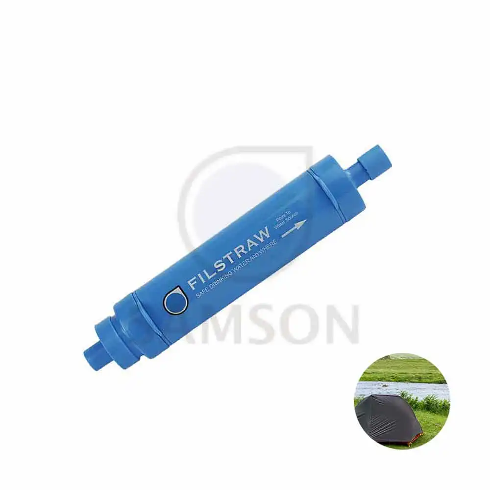 Taiwan mini portable personal water purifier straw filter for outdoor water filter straw bottle