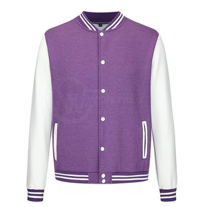 New Best Quality Custom Adult and Youth Letterman <b>leather</b> sleeves varsity <b>Jacket</b> Letterman manufacturer wondrous enterprises - Product Image 1