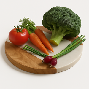 Planche de charcuterie en noyer noir Live Edge Planche à fromage en résine époxy utilisée pour les ustensiles de cuisine et le plateau de planche à découper de restaurant - Product Image 3