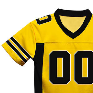 Top de fútbol americano para hombre de tela de secado rápido con logotipo personalizado | Top de fútbol Americano Hecho de calidad profesional - Product Image 4