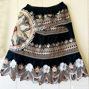 Faldas personalizadas de alta calidad de la isla del Pacífico, faldas de moda Micronesia bordadas, faldas polinesias hawaianas para mujer - Product Image 3