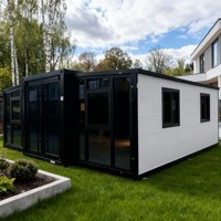 Maison conteneur fiable à 3 chambres avec douche et toilettes, maison conteneur à 1 chambre, cuisine et salle de bain