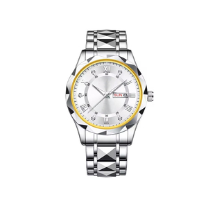 New Brand Lover's Wrist <b>Watch</b> Luxury Stainless Steel Belt Waterproof Date Clock Crystal Women <b>Men</b> Couple Quartz <b>Watches</b> - Product Image 5