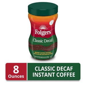 Café Instantáneo Descafeinado Clásico Folgers, 8 Onzas - Product Image 3
