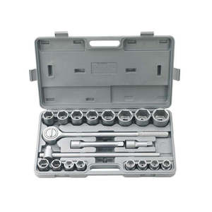 3/4'' CRV Chrome <b>Socket</b> Wrench Set DIY Grade with Hex and Torx Features - Product Image 1