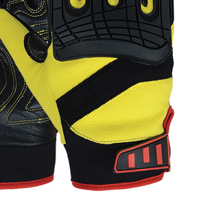 ถุงมือนิรภัยทนทานทนทานต่อแรงกระแทกหนังสำหรับน้ำมันและก๊าซ - Product Image 5