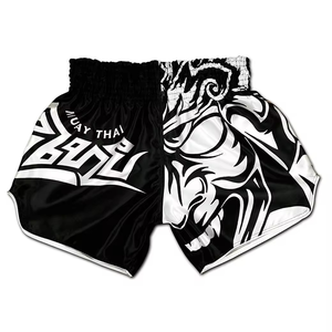 Vêtements de sport Shorts de combat populaires Hommes et femmes de haute qualité sur mesure Nouveau Muay Thai Kickboxing Shorts - Product Image 4