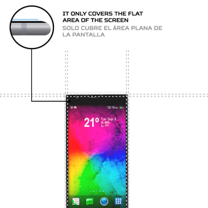 อุปกรณ์ป้องกันหน้าจอโทรศัพท์มือถือป้องกันการกระแทกสำหรับ Woxter Zielo ZX-840 HD - Product Image 3