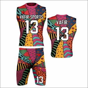 Uniformes de Fútbol Americano 7v7 Premium Personalizables, Paquetes de Uniformes de Compresión Transpirables, Antibacterianos y de Secado Rápido para Equipos - Product Image 2