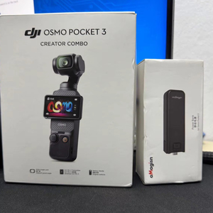 Osmo Pocket 3 Creator Combo กล้องกันสั่นแบบมือถือ 4K รุ่น Pocket3 Osmo Pocket 3 Creator Combo - Product Image 1