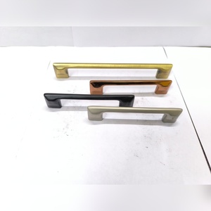 Tiradores de Aleación de Zinc para Gabinetes, Tiradores de Puerta de Cocina, Herrajes para Muebles, Acabados en Latón, Cobre, Negro y Níquel, Perillas para Cajones - Product Image 2