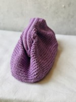 Pochette artisanale bohème moderne en raphia pour femme – Sac d'été en crochet tressé avec nœud et sequins pour mariage/fête
