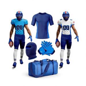 Uniformes de Fútbol Americano Patrióticos Personalizados para Adultos y Jóvenes, Pantalones, Guantes, Bolsas de Lona y Accesorios - Product Image 5