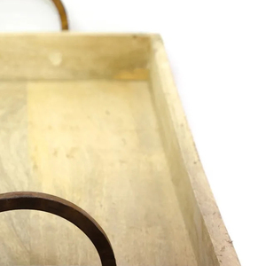 Plateau en bois vintage de la meilleure qualité, ensemble d'ustensiles de cuisine, plateau en bois naturel personnalisé OEM, gravure directe indienne - Product Image 4