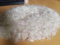 Flocons de PET recyclés lavés, naturels et purs, de qualité supérieure, haute résistance, pour fibres, fournisseur en gros du Bangladesh