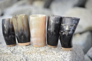 Drinking Horn Glass <b>Cup</b> <b>Viking</b> Eco-Friendly High Quality - Product Image 2