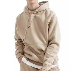 Wholesale Design <b>Blank</b> Oversized Hombre Heavy <b>Weight</b> Cotton 450 Gsm Man's Fleece Pullover Hoodie - Product Image 1