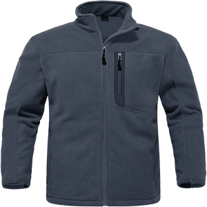 Chaqueta Polar de Invierno para Hombre con Cierre Completo, Cuello Alto y Logotipo Frontal - Product Image 5