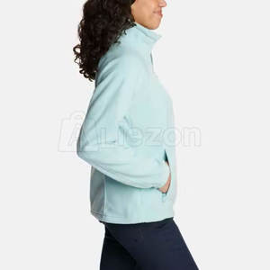 Chaqueta de forro polar de nuevo diseño de moda Chaqueta de forro polar de ropa cálida de fácil uso más vendida para mujer - Product Image 5