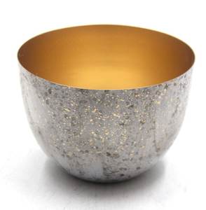 Último diseño, artículos de servir, plato redondo de hierro, Color mármol dorado, tamaño estándar, Plato decorativo y para servir para restaurante a granel - Product Image 3