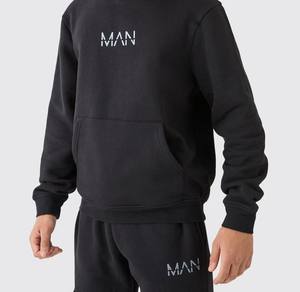 Pantalones de chándal y sudadera con capucha con logotipo personalizado de peso pesado de alta calidad, conjunto de chándal de algodón 100% Cargo Jogger deportivo de alta calidad - Product Image 6