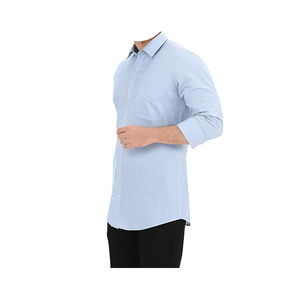 Chemises habillées pour hommes Style moderne 100% coton de qualité supérieure Slim Fit Chemise décontractée en coton à la mode pour le style de tous les jours - Product Image 4