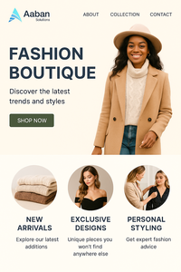 Boutique de moda Servicios de diseño de sitios web Expertos en sitios web de confianza en EE. UU. Ofreciendo negocios en línea confiables y asequibles - Product Image 2