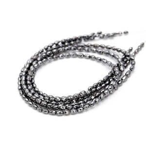 Perles de diamant noir 3-4,5 mm, perles naturelles facettées, diamants en vrac - Product Image 4