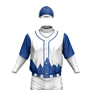 Nuevo Conjunto de Uniformes de Béisbol Cómodos para Equipos, Venta al por Mayor, el Mejor Proveedor, Uniforme de Béisbol Ecológico - Product Image 4
