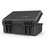 Boîte de transport personnalisée en plastique ABS PP rigide pour équipement électronique avec poignée