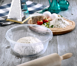 Afossa - Tazón de Plástico Transparente Moderno con Tapa, Recipiente de Almacenamiento para Cocina, Apto para Alimentos, 10 Litros, Ecológico, Venta al por Mayor - Product Image 4