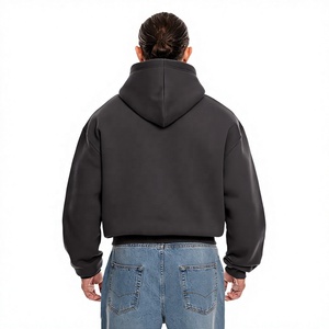 High Quality Personalized 100%Cotton Unisex Oversized Fit Custom Printed Breathable Knitted Fabric Winter Wholesale Hoodies - Product Image 1